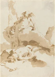 Vénus et Cupidon découvrant le corps d