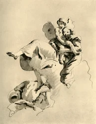Vénus et Cupidon, milieu du 18e siècle, 1928