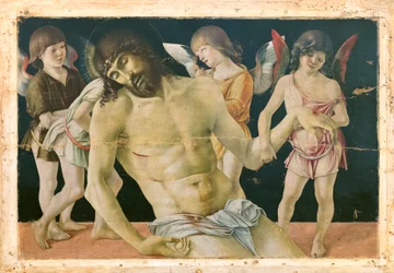 Christ mort soutenu par des anges, c.1475