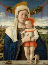 Madone et enfant, vers 1470