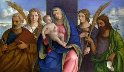 Madone et Enfant avec Saints