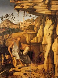 Saint Jérôme dans le désert, 1480-87