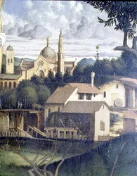 La Crucifixion, détail de l