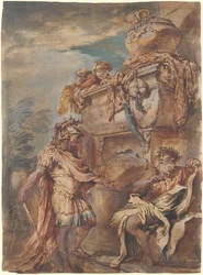 Alexandre au tombeau de Cyrus