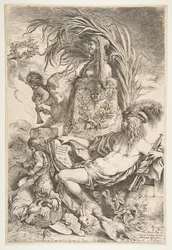 Le Génie de Castiglione, vers 1645-47 publié 1648