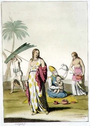Famille indienne, extrait de 