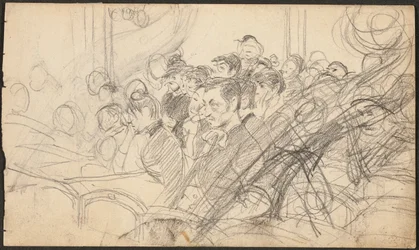 Audience dans un théâtre parisien I