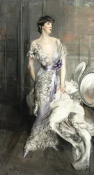 Boldini - PORTRAIT DE CELIA TOBIN CLARK