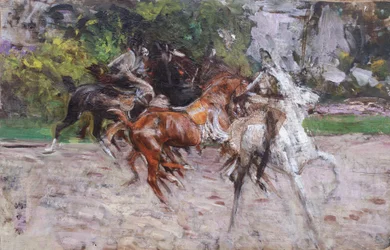 Chevaux au Bois de Boulogne