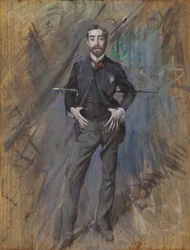 Portrait de John Singer Sargent, 1890