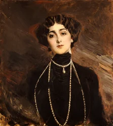 Portrait de Lina Cavalieri, vers 1901