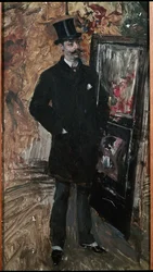 Portrait du poète Hanvin