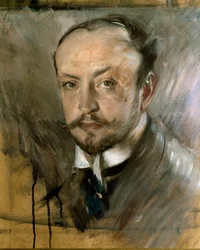 Étude pour autoportrait à Montorsoli