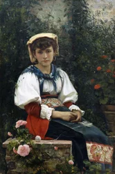 Une beauté toscane, 1874