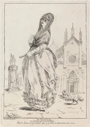 Le Zendale (Femme en capuche, ou la femme revenant de l
