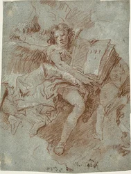 Un ange avec un livre