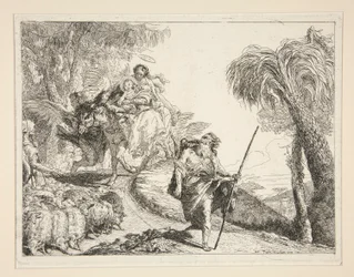Joseph avec la Vierge et l