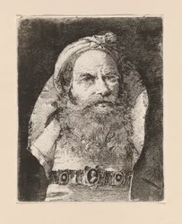 Vieil Homme avec Petit Turban, de la Raccolta di Teste