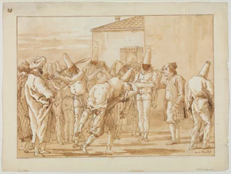 La flagellation de Polichinelle