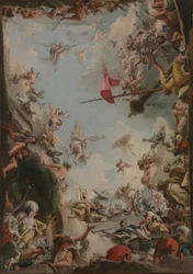 La glorification de la famille Giustiniani, 1783