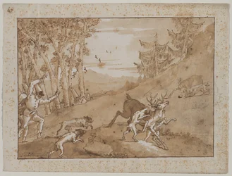 La chasse au cerf