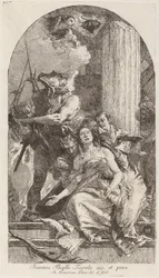 Le martyre de Sainte Agathe