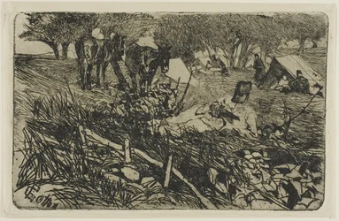 La lettre au camp