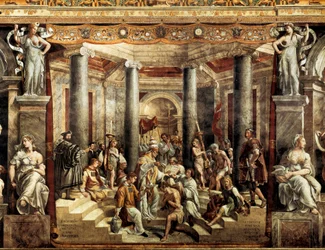 Le Baptême de Constantin
