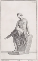 Statue de Vénus, 1734