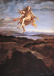 Marie Madeleine élevée au ciel par des anges, par Giovanni Lanfranco (1582-1647)