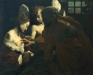 Saint Pierre guérissant Sainte Agathe