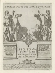 Dioscures sur le Quirinal