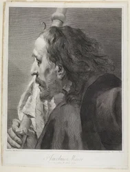 Dieu le Père et onze des douze apôtres