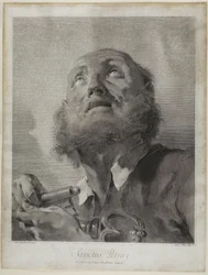 Dieu le Père et onze des douze apôtres