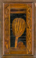 Chœur canonial en bois, Incrusté par Giovanni Maria Platina 1484, Stalle supérieure