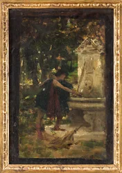 À la fontaine