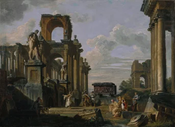 Architecture et sculpture anciennes Capriccio.