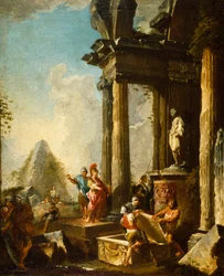Alexandre le Grand au tombeau d