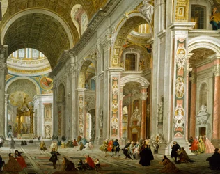 Intérieur de la Basilique Saint-Pierre