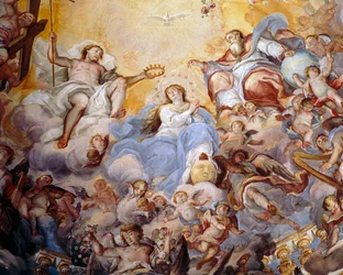 Couronnement de la Vierge, 1725