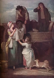 Les cris de Londres : Pois frais cueillis, Young Hastings, 1795, 1917