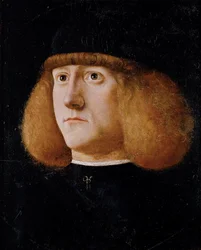 Allemand : Bildnis eines jungen Mannes Portrait d