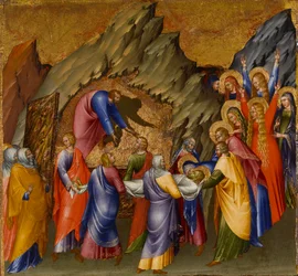 La Mise au tombeau du Christ, du retable Malavolti