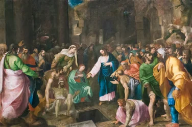 La Résurrection de Lazare, c.1555