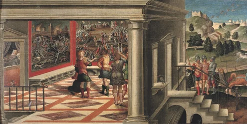 Scènes de Orlando Furioso (détail)
