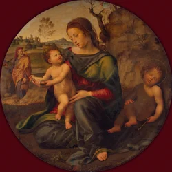 La Sainte Famille avec le jeune Jean-Baptiste, vers 1520