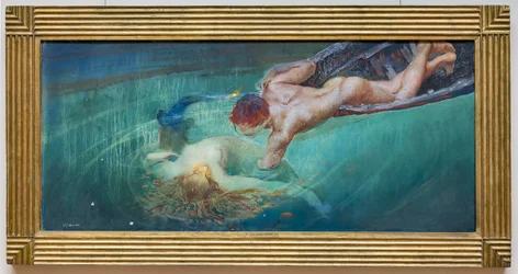 Sirène ou Abysse Vert, vers 1900