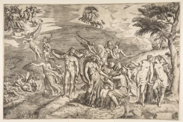 Le Jugement de Pâris, 16ème siècle