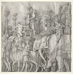 Les Triomphes de César : Les Éléphants