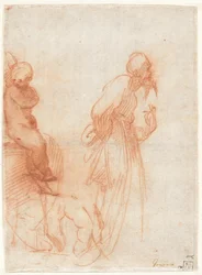 a) Études de figures et d